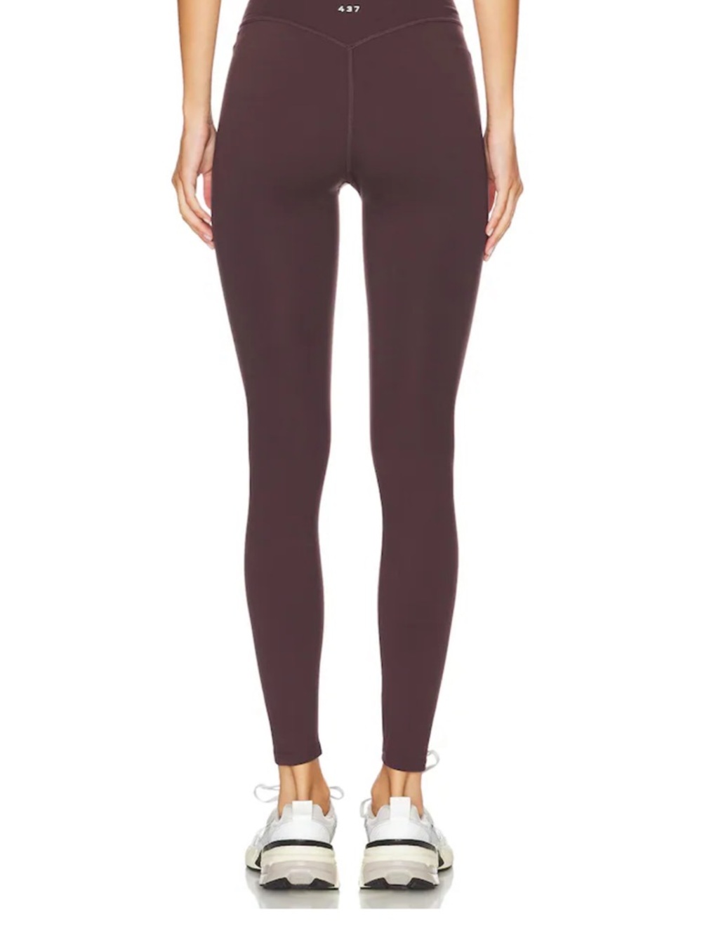 437 V Leggings and Tank set in Espresso - Picture 3 of 5